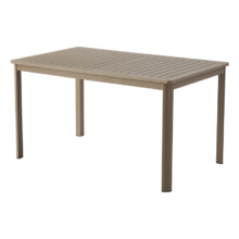 TERRAZZA 140×85 vonkajší stôl, béžová