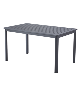 TERRAZZA 140×85 vonkajší stôl, tmavosivá