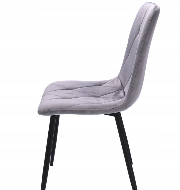 Jedálenská stolička DORA – sivá