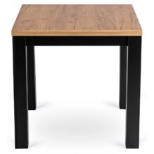 MAX rozkladací jedálenský stôl 80-160 cm, craft dub/čierna