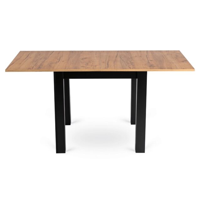 MAX rozkladací jedálenský stôl 80-160 cm, craft dub/čierna