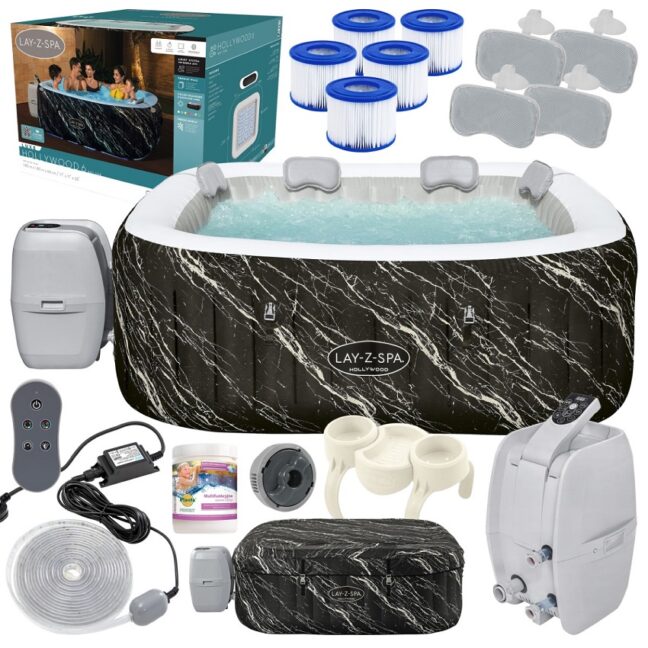 Bestway Lay-Z-SPA Hollywood 6001F nafukovacia vírivka
