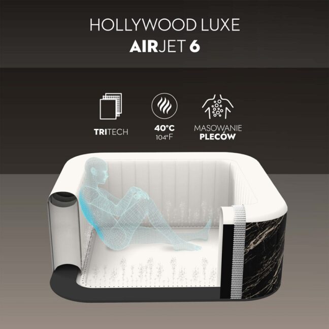 Bestway Lay-Z-SPA Hollywood 6001F nafukovacia vírivka