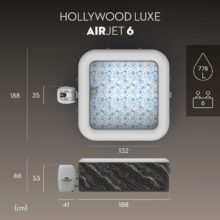 Bestway Lay-Z-SPA Hollywood 6001F nafukovacia vírivka