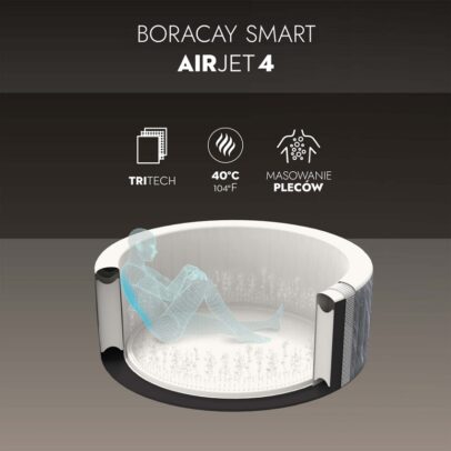 Bestway Lay-Z-SPA Boracay 60175 SMART (Wi-Fi) nafukovacia vírivka