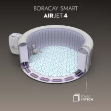Bestway Lay-Z-SPA Boracay 60175 SMART (Wi-Fi) nafukovacia vírivka