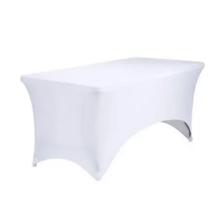 Pokrývka/obrus na stôl  v obdľžnikovom tvare – biely