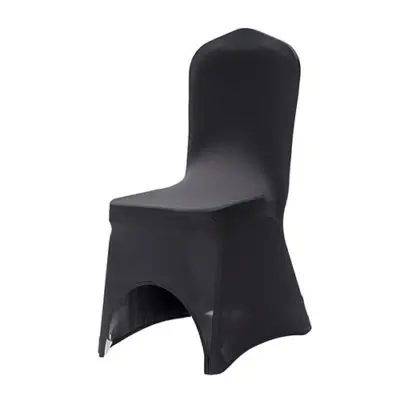 Pokrývka na banketovú stoličku – čierna