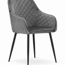 Jedálenská stolička NUGAT – sivá