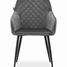 Jedálenská stolička NUGAT – sivá
