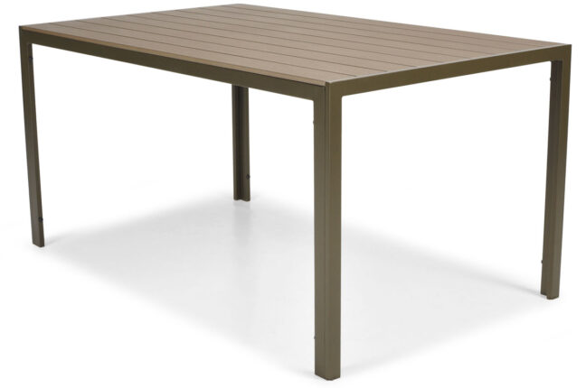 Záhradný nábytok Luxury pre 6 osôb, hnedá