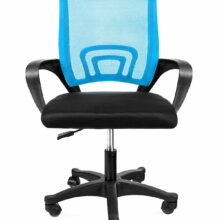 Kancelárske kreslo – čierne/modré