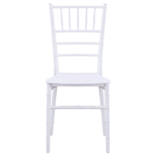 Svadobná stolička: CHIAVARI TIFFANY SIMPLE  biela