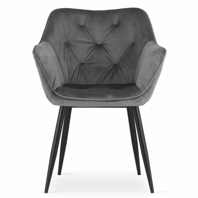 Jedálenská stolička MADERA – sivá