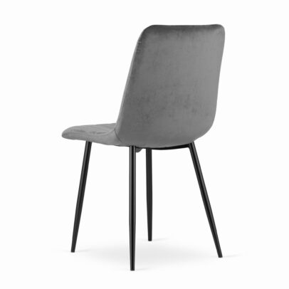 Jedálenská stolička LAVA – sivá
