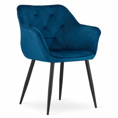 Jedálenská stolička MADERA – modrá
