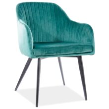 Jedálenská stolička ELINA – zelená