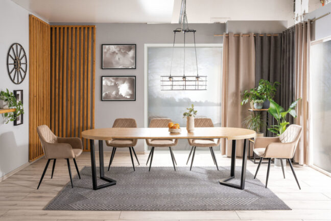 Jedálenská stolička LINEA – béžová