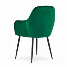 Jedálenská stolička LUGO zamat – Zelená