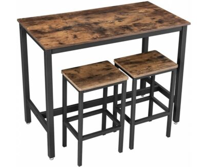 Rustikálny set – stôl s 2 stoličkami