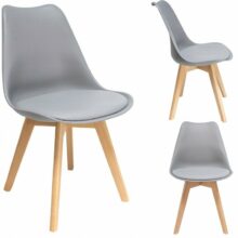 Jedálenská stolička OSLO – sivá