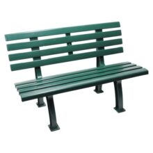 Umelohmotná lavička – zelená