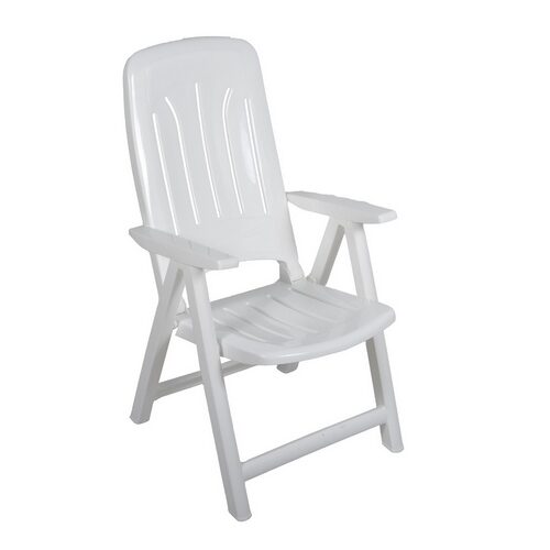 Záhradná stolička – biela