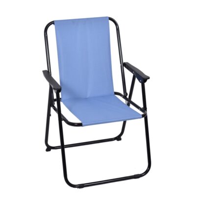 Kempingová stolička – modrá
