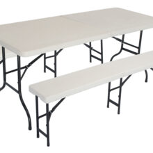 Party set – stôl + 2 lavičky