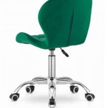 Kancelárska stolička Avola – zamat/zelená