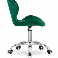 Kancelárska stolička Avola – zamat/zelená