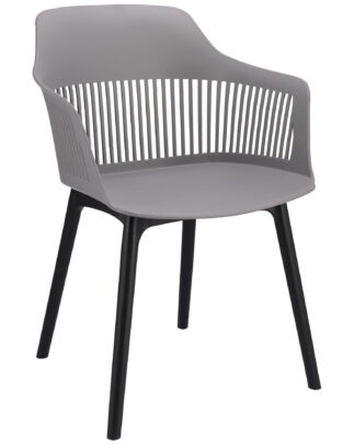 Záhradná stolička Cornido – sivá