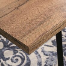 Rozkladací jedálenský stôl BRICK 120-160cm – dubový efekt