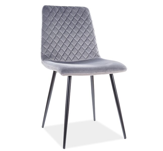 Jedálenská stolička IRIS – sivá
