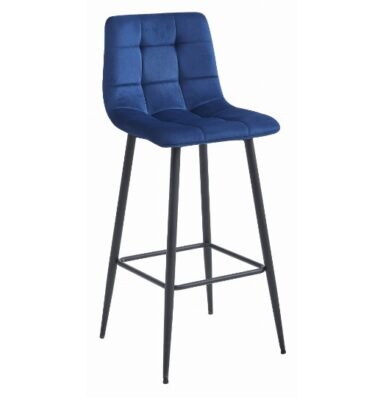Barová stolička ARCETO – modrá