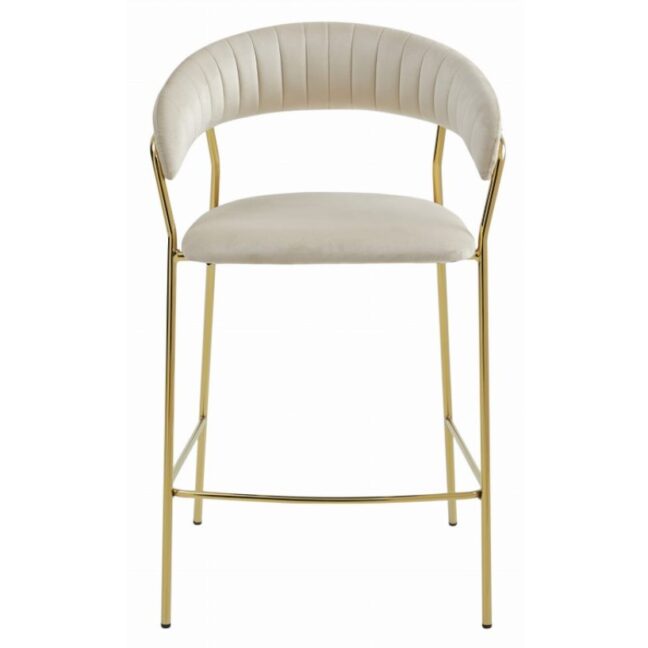 Barová stolička BADIA – béžová