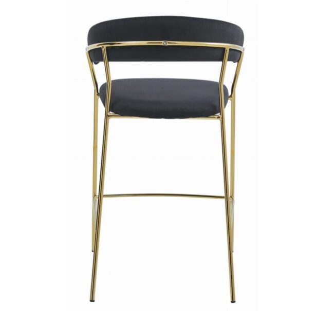 Barová stolička BADIA – čierna