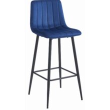 Barová stolička POZZA – modrá