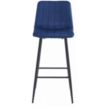 Barová stolička POZZA – modrá