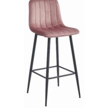 Barová stolička POZZA – ružová
