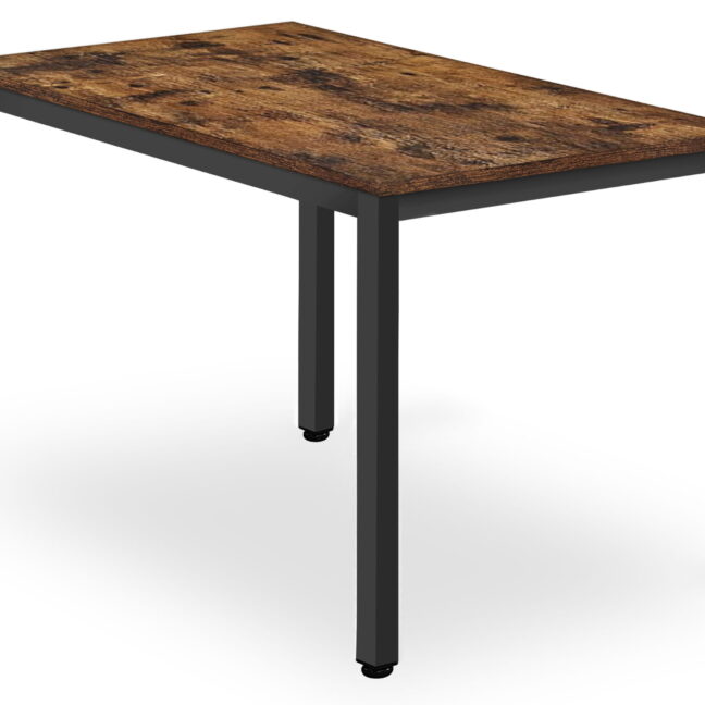 Jedálenský stôl Tessa – rustikálna/čierna