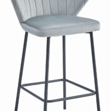 Barová stolička GATTA – strieborná