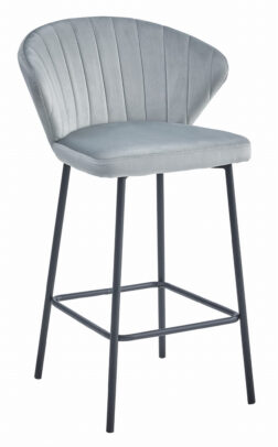 Barová stolička GATTA – strieborná