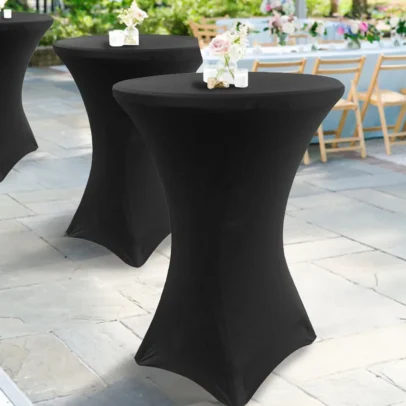 Pokrývka na barový stôl – čierna