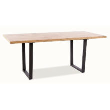 Rozkladací jedálenský stôl VITO 140 (180) x 85 cm – dubový efekt