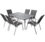 Záhradný kovový nábytok BISTRO – sivý