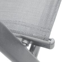 Záhradný kovový nábytok BISTRO – sivý