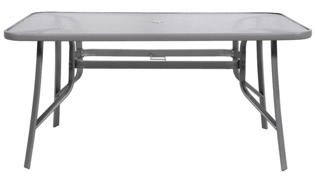 Záhradný kovový nábytok BISTRO – sivý