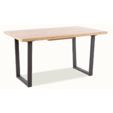 Rozkladací jedálenský stôl VITO 140 (180) x 85 cm – dubový efekt
