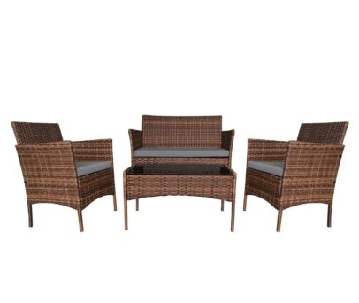 Záhradný set MADERA – hnedý
